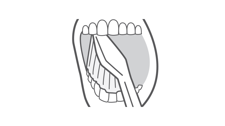 768x430 How To Brush And Floss Your Teeth Properly - Brushing Teeth Sketch