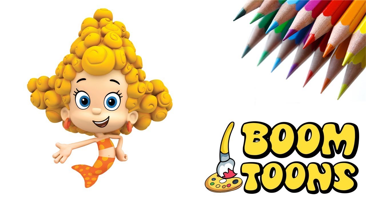 1280x720 How To Draw Dema From Bubble Guppies - Bubble Guppies Sketch