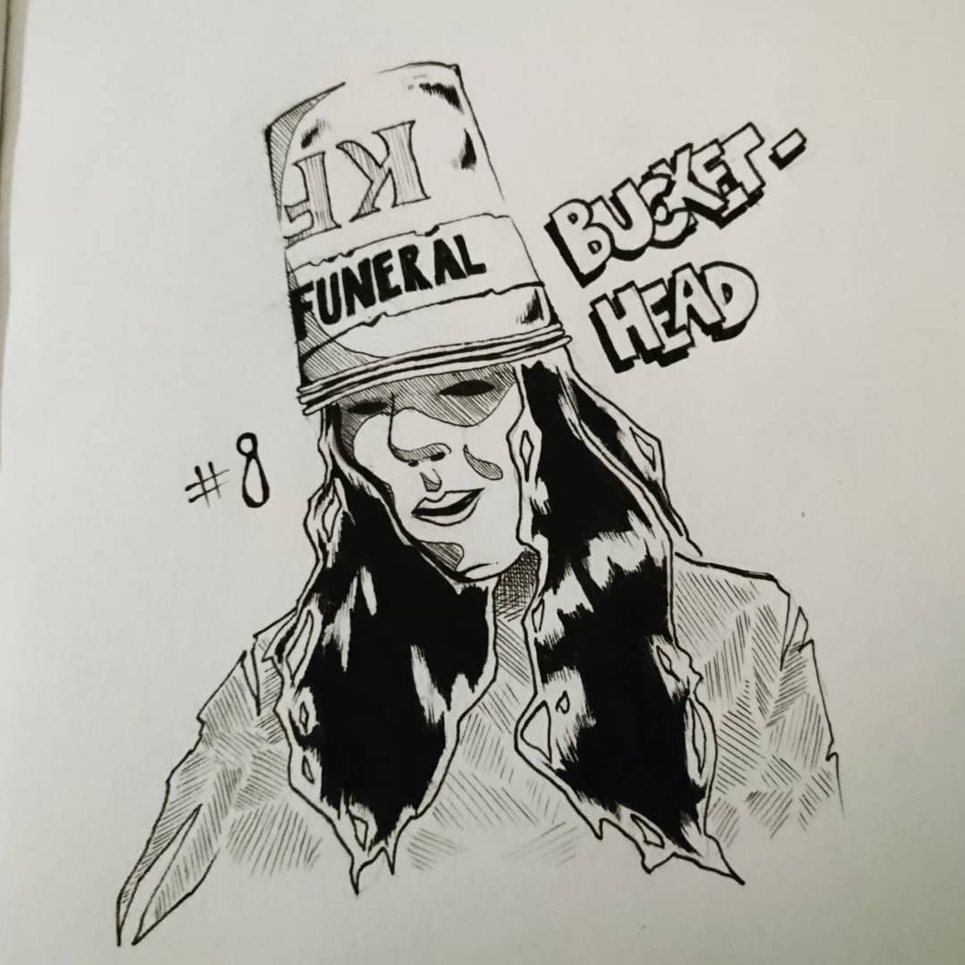 1080x1080 - Buckethead Sketch
