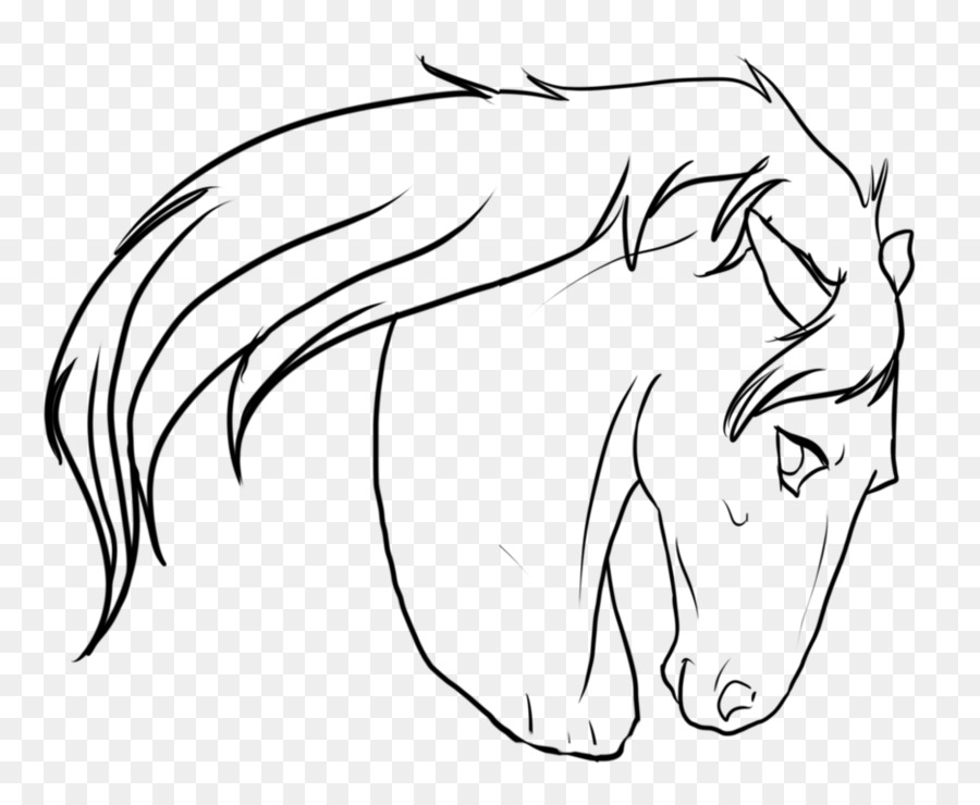 900x740 Drawing Line Art Horse Sketch - Bucking Horse Sketch