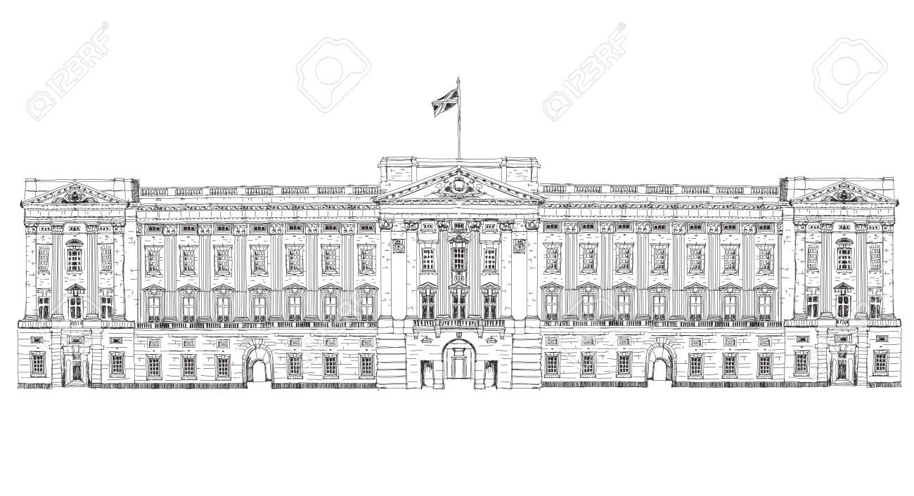 1300x706 Pin By Luke On Studio Workshop Star Wars Buckingham Palace - Buckingham Palace Sketch