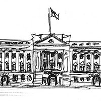 200x200 Search - Buckingham Palace Sketch