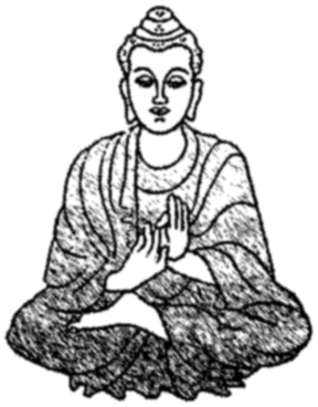 288x368 Lord Buddha Pencil Sketches A Mythology Blog - Buddha Face Sketch