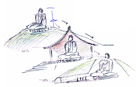 470x300 Of The - Buddha Head Sketch