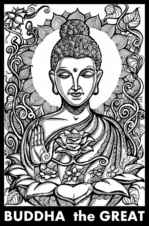 514x781 Buddha - Buddha Sketch