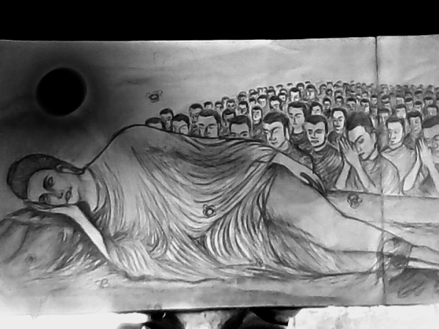 640x480 Lord Gautam Buddha Sketch. How It Is. Frendzzzz - Buddha Sketch