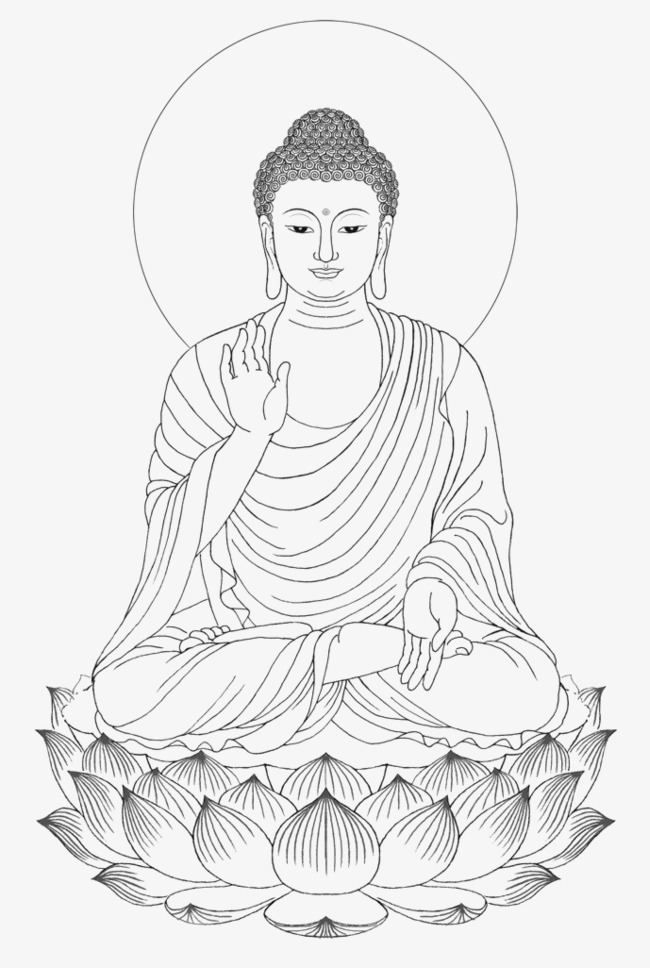 Buddha Sketch Drawing at Explore collection of