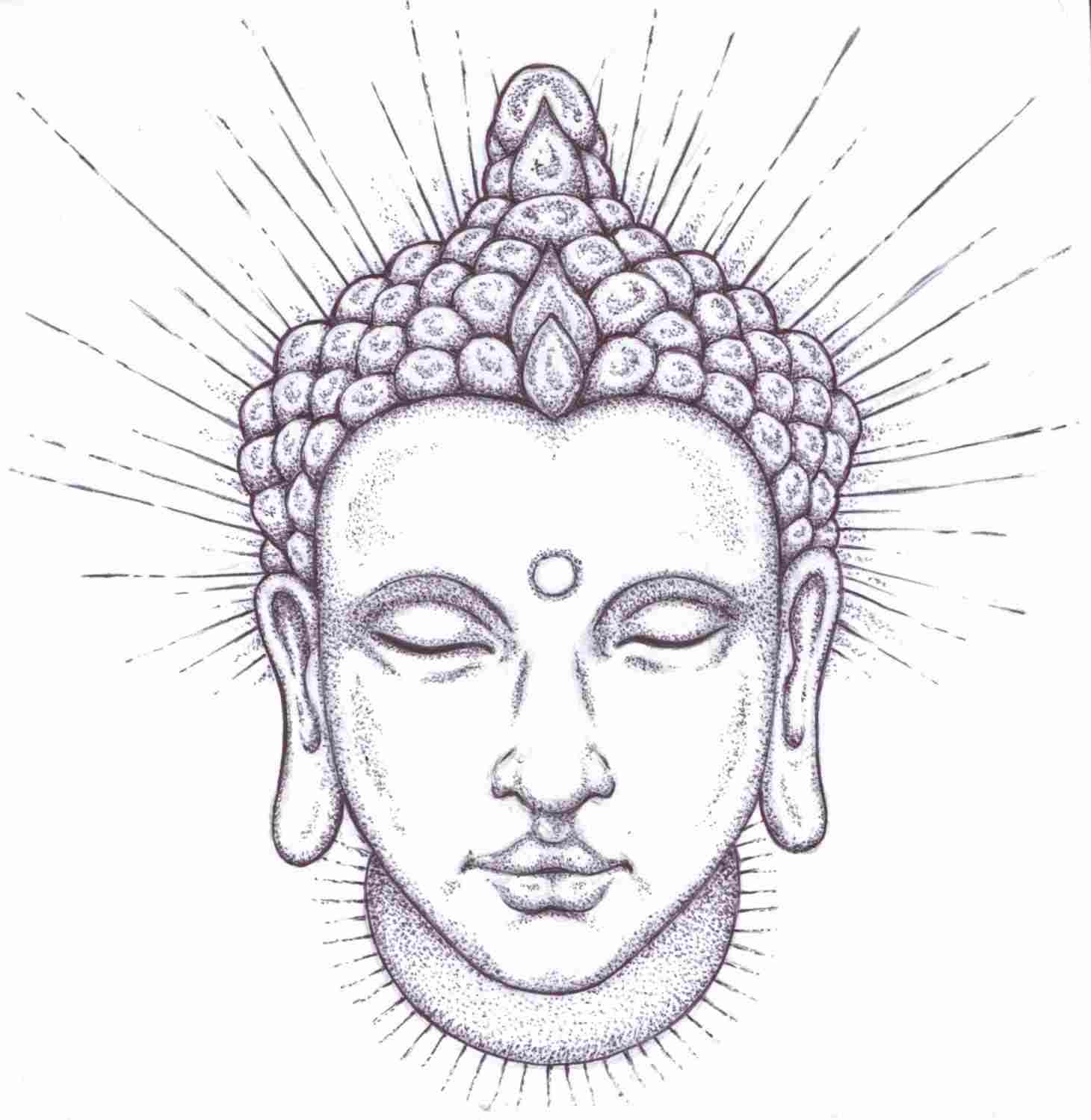 30+ Trends Ideas Drawing Lord Buddha Face Sketch - Sarah Sidney Blogs