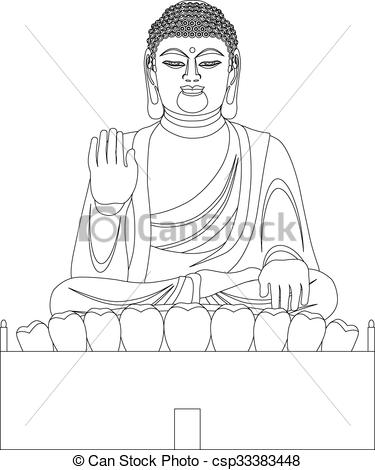 375x470 Collection Of Free Buddha Clipart Sketch. Download On Ubisafe - Buddha Sketch Easy