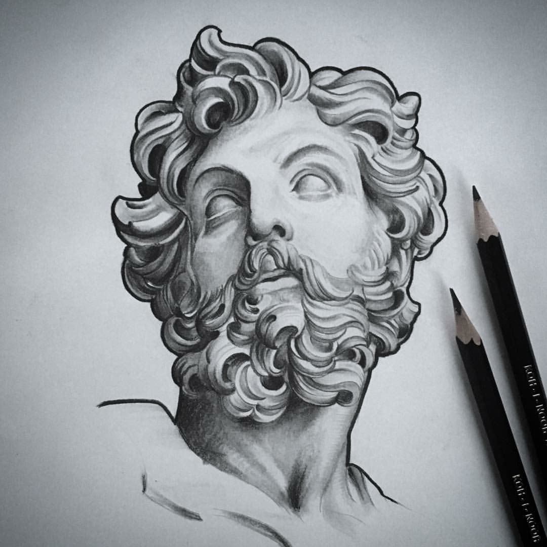 1080x1080 Art Sketch Statue Sketches And On Collection Of Buddha Statue - Buddha Sketch Tattoo