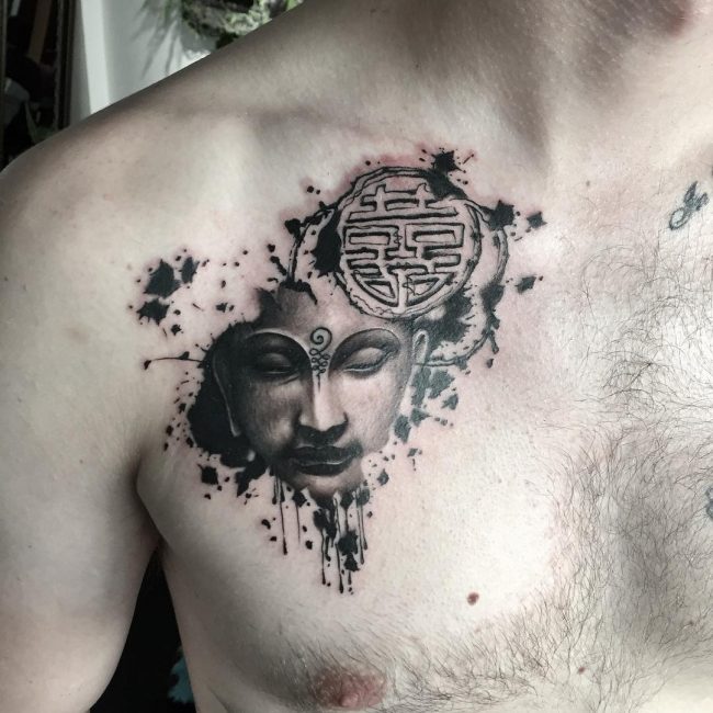 650x650 75 Peaceful Buddha Tattoo Designs - Buddha Tattoo Sketch