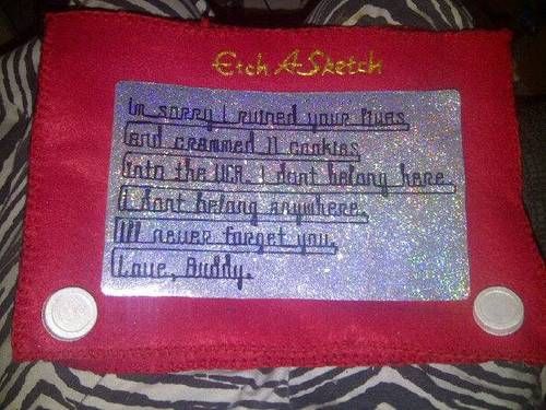 500x375 Buddy The Elf Etch A Sketch Purse From Elf - Buddy The Elf Sketch