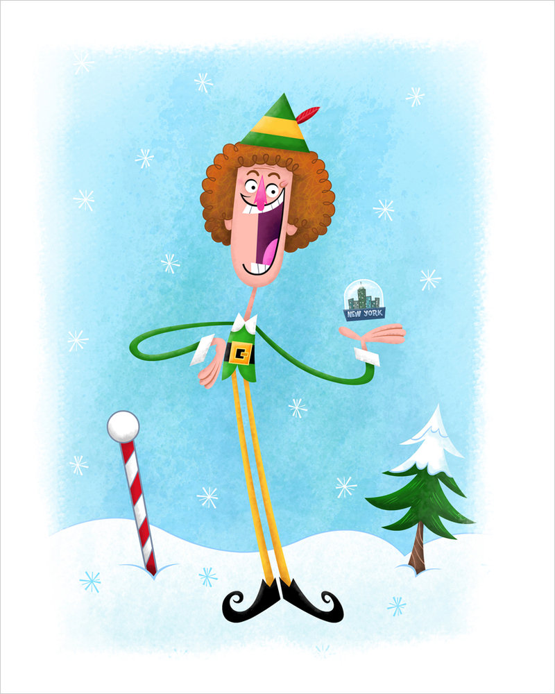 800x1000 Buddy The Elf By Xanderthurteen - Buddy The Elf Sketch