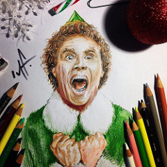 240x240 - Buddy The Elf Sketch