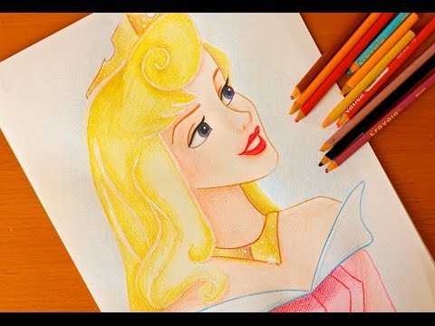 480x360 Drawing Princess Aurora Sleeping Beauty Budget Art - Budget Sketch