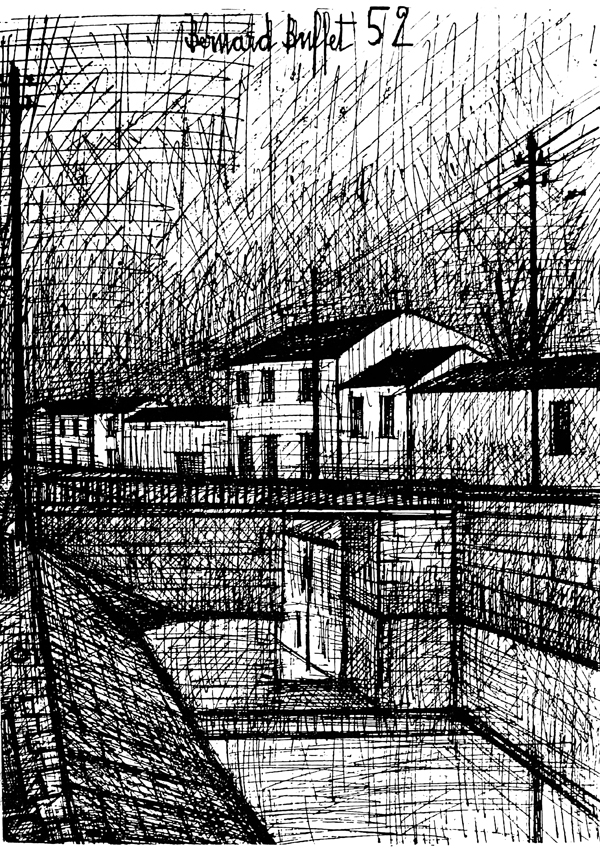 600x850 Paris Review - Buffet Sketch