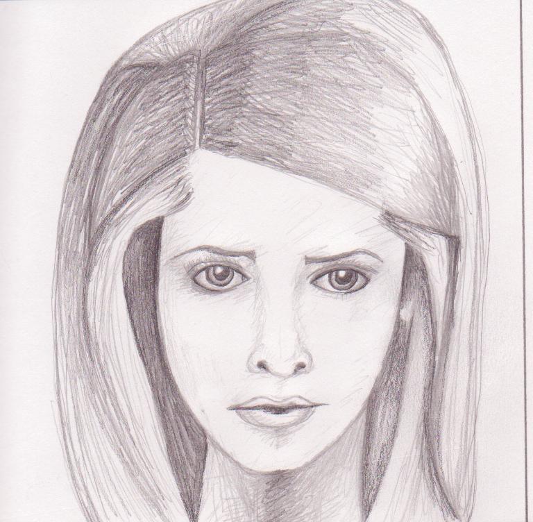 768x752 Buffy Sketch By Kitty989 - Buffy Sketch
