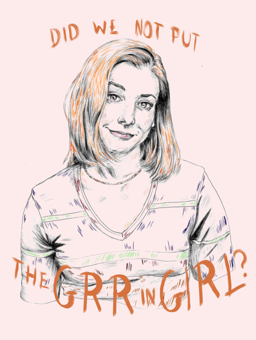 500x664 Buffy Drawing Tumblr - Buffy Sketch