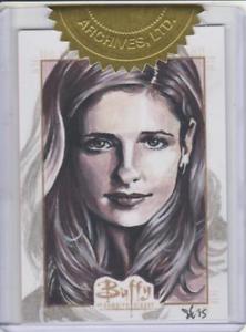 222x300 Buffy Ultimate Collectors Series 3 Complete Master Set And Buffy - Buffy Sketch