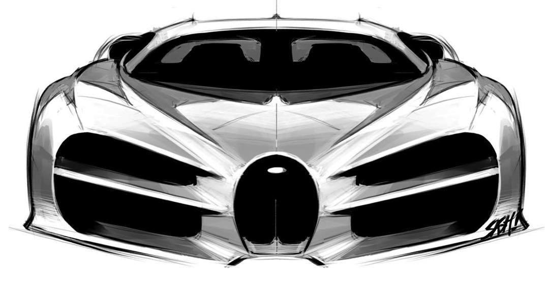 Bugatti Sketch at PaintingValley.com | Explore collection of Bugatti Sketch