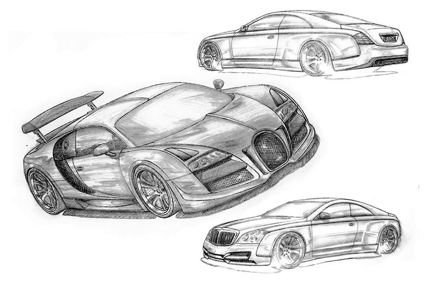 Bugatti Sketch at PaintingValley.com | Explore collection of Bugatti Sketch