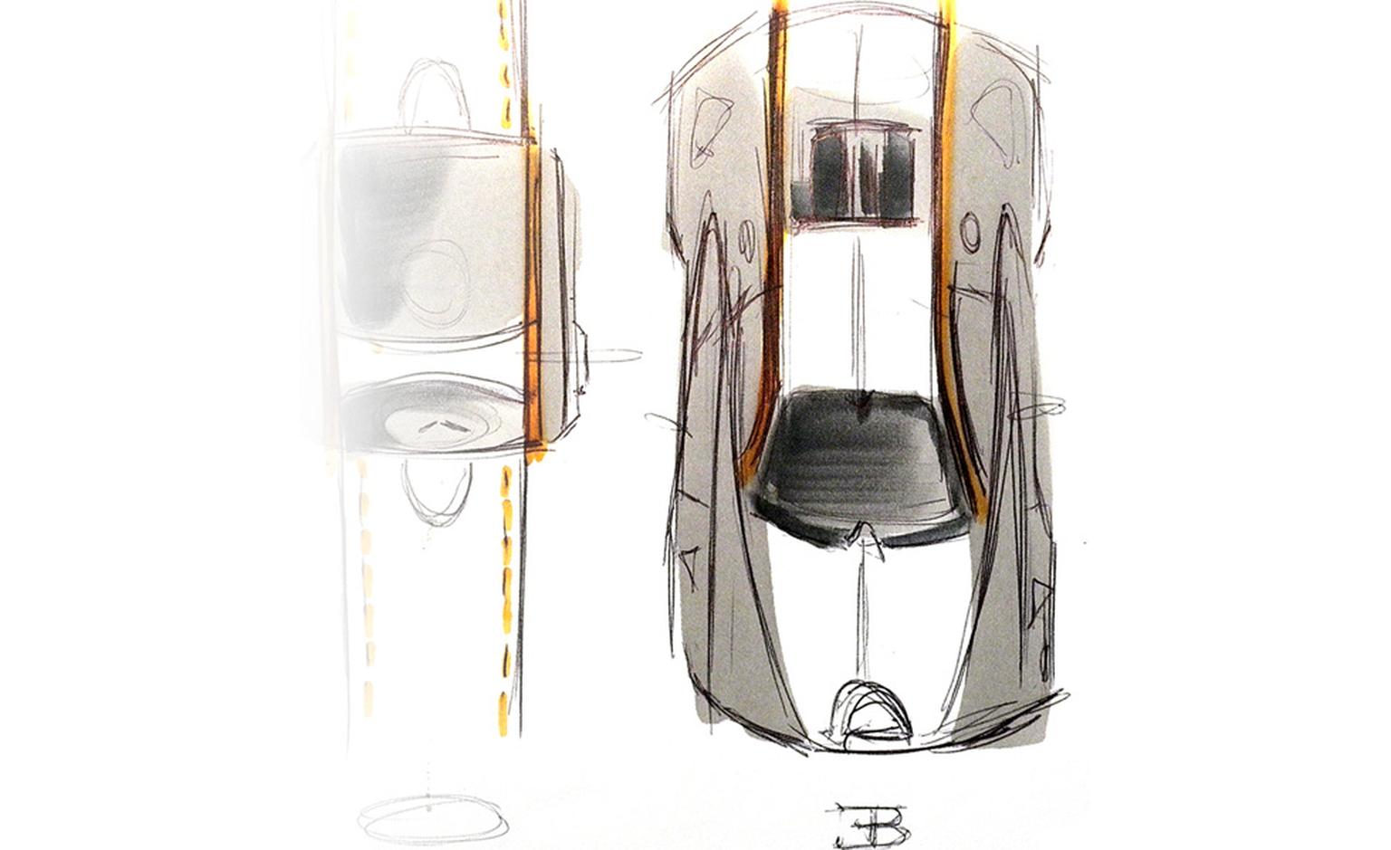 1536x939 Sketch Of The Bugatti Veyron Super Sport Car. Both The Case - Bugatti Veyron Sketch