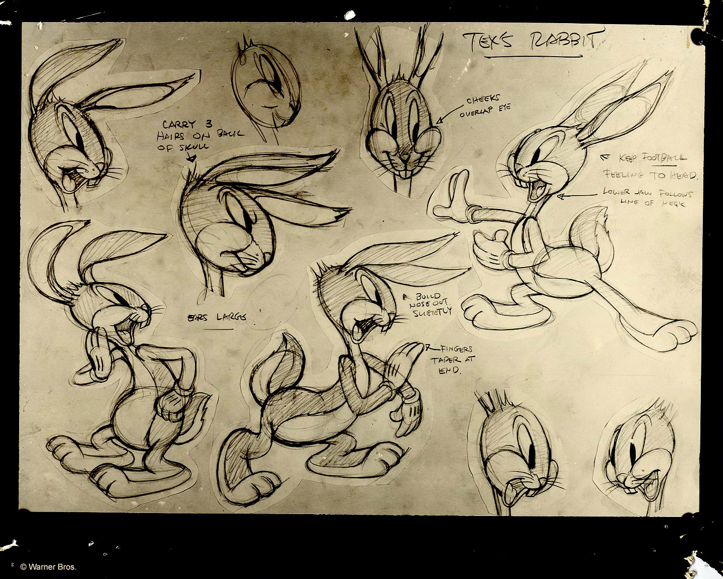 1468x1175 Bugs Bunny - Bugs Bunny Cartoon Sketch