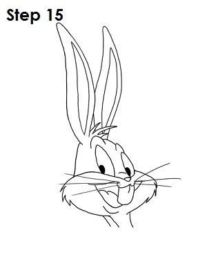 300x388 Draw Bugs Bunny Dessin 2 Drawings, Pencil Drawings - Bugs Bunny Sketch