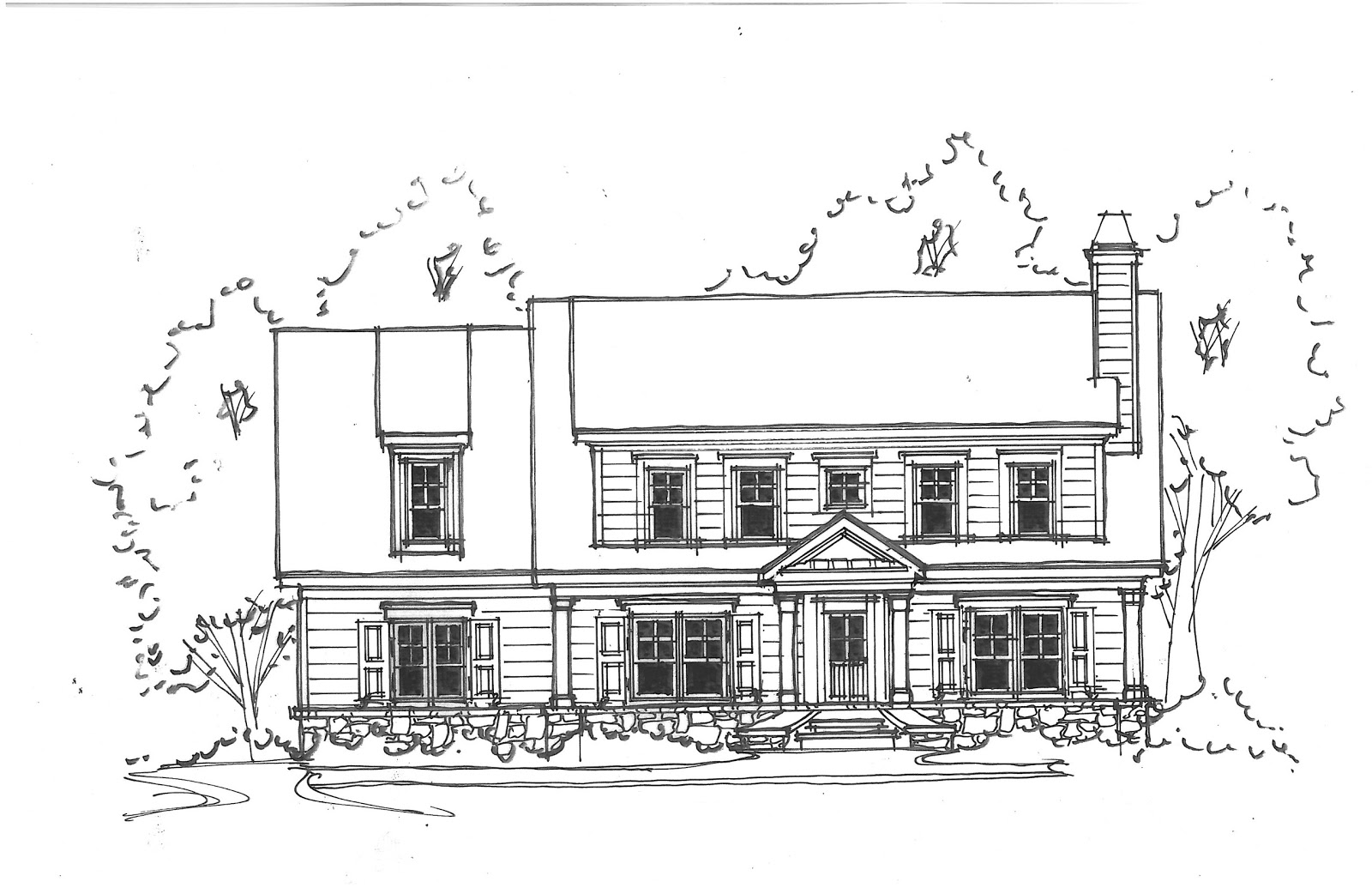 1600x1035 Design Dump Exterior Elevations Of Our New House, Elevation House - Building Elevation Sketch