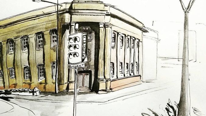 677x380 Get Your Toowoomba Home Sketched By Urban Artist Chronicle - Building Sketch
