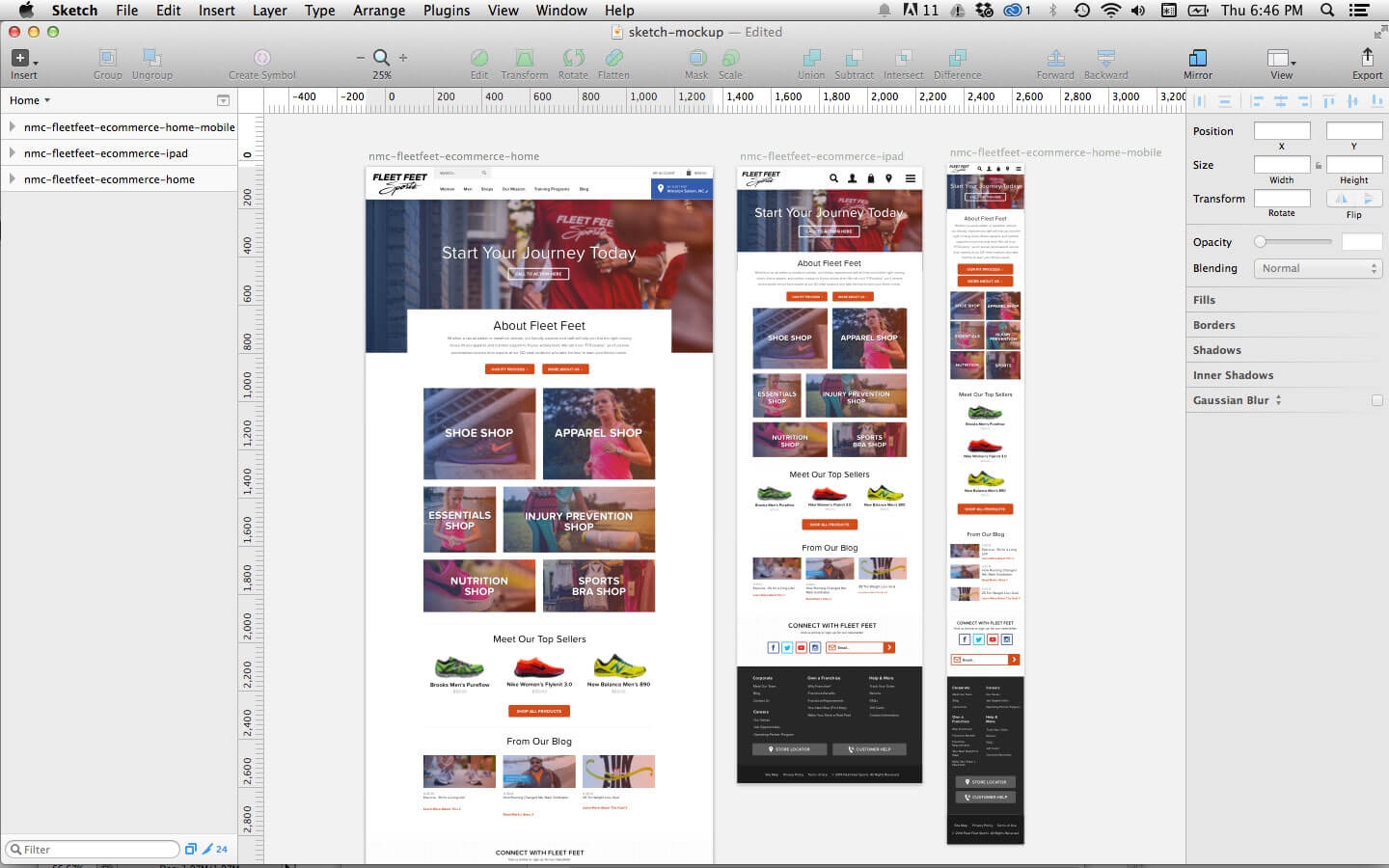 1440x900 Using Sketch For Responsive Web Design (A Case Study) Smashing - Building Sketch Program