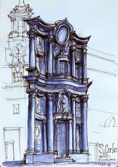 236x334 391 Best Sketching Buildings Detail Images In 2018 - Building Sketch Program