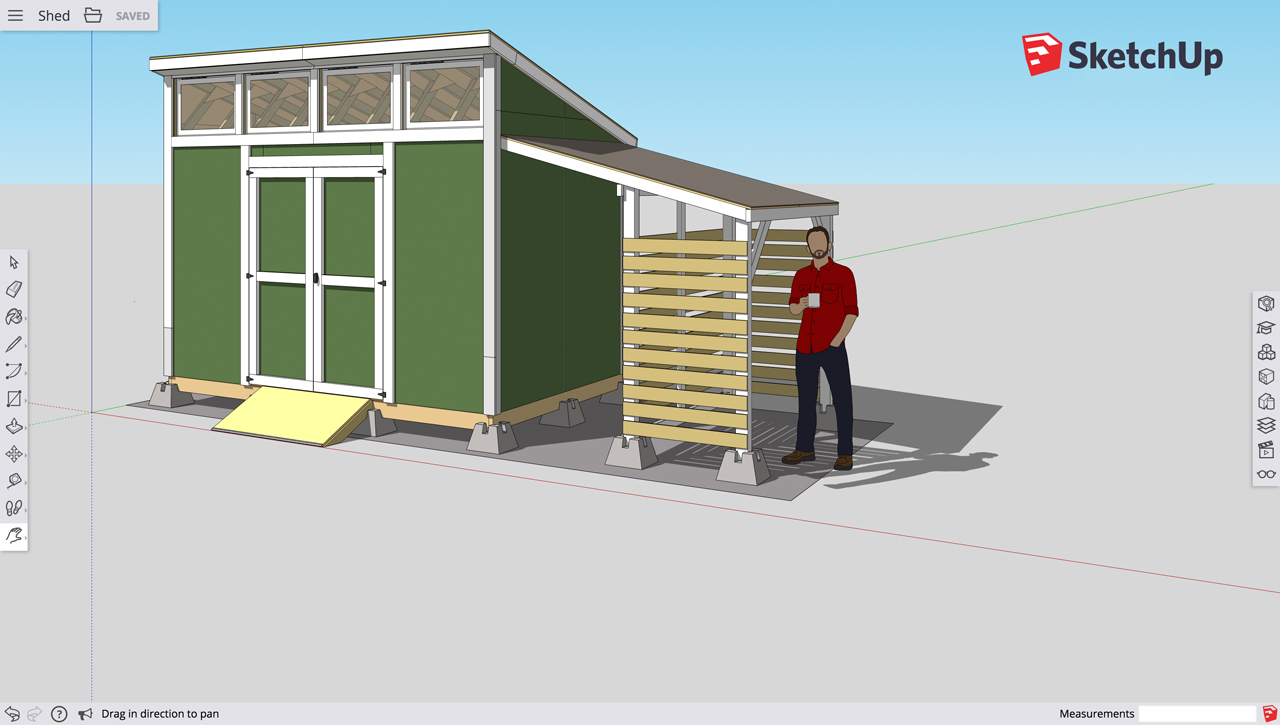 1280x725 3d Builder Online Software 3d Drawing Software Sketchup - Building Sketch Program