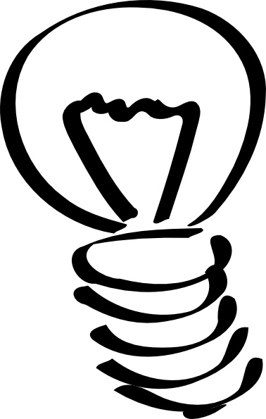 378x595 Lightbulb Sketch Clip Art Free Vector In Open Office Drawing Svg - Bulb Sketch
