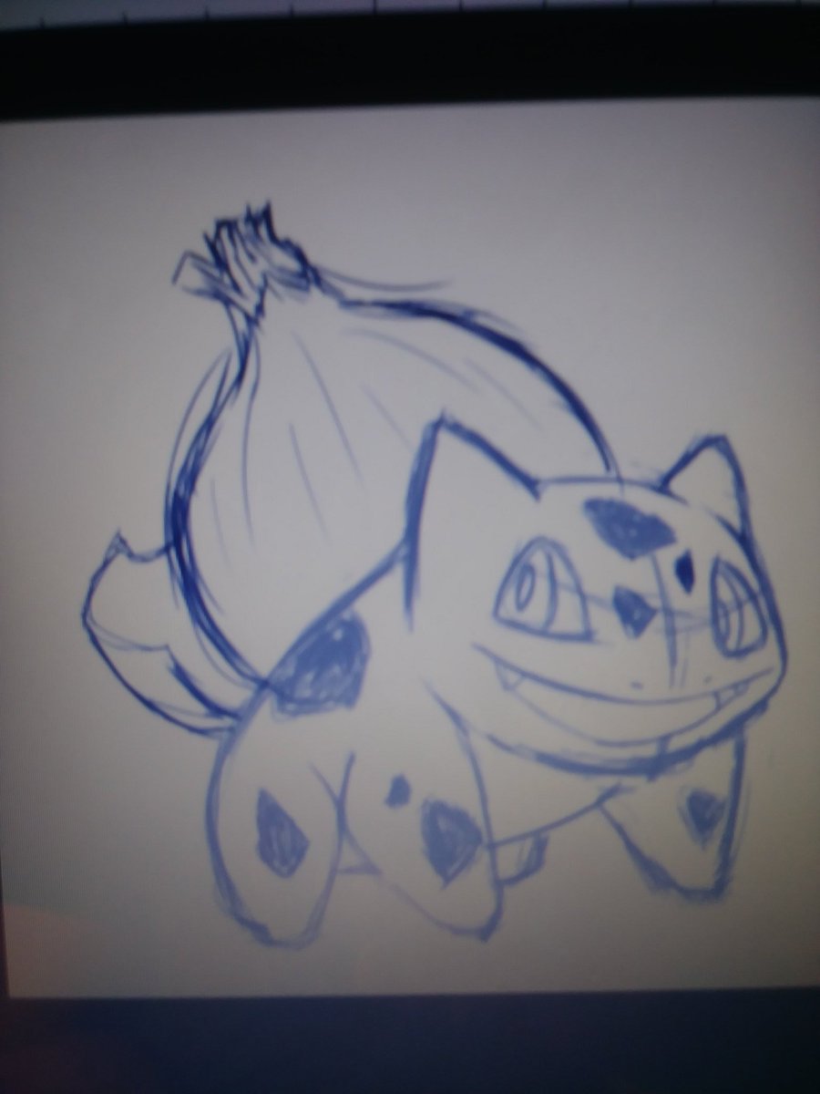 900x1200 Bulbasaur Vs Rattata - Bulbasaur Sketch