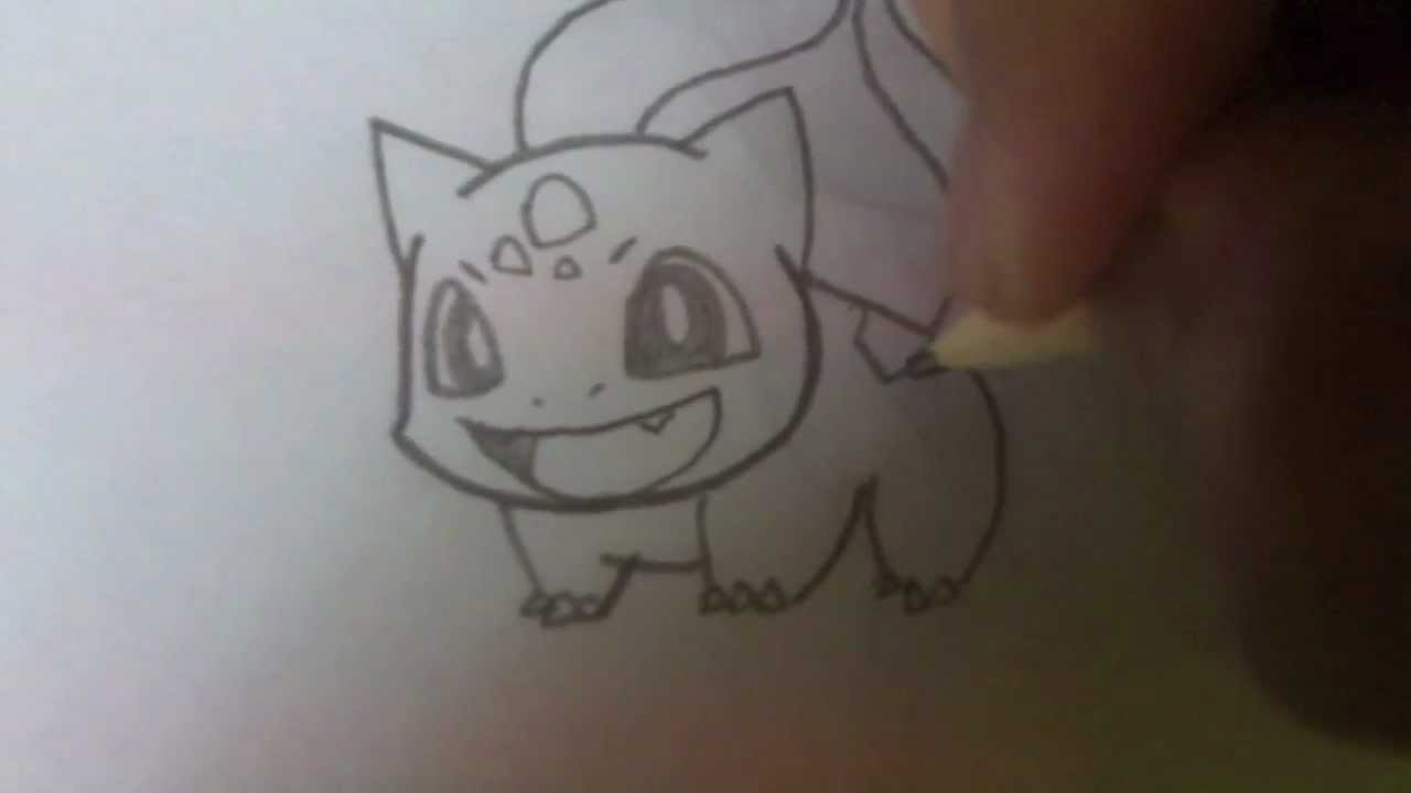 1280x720 How To Draw Bulbasaur - Bulbasaur Sketch