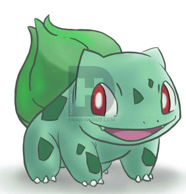 Bulbasaur Sketch at PaintingValley.com | Explore collection of ...