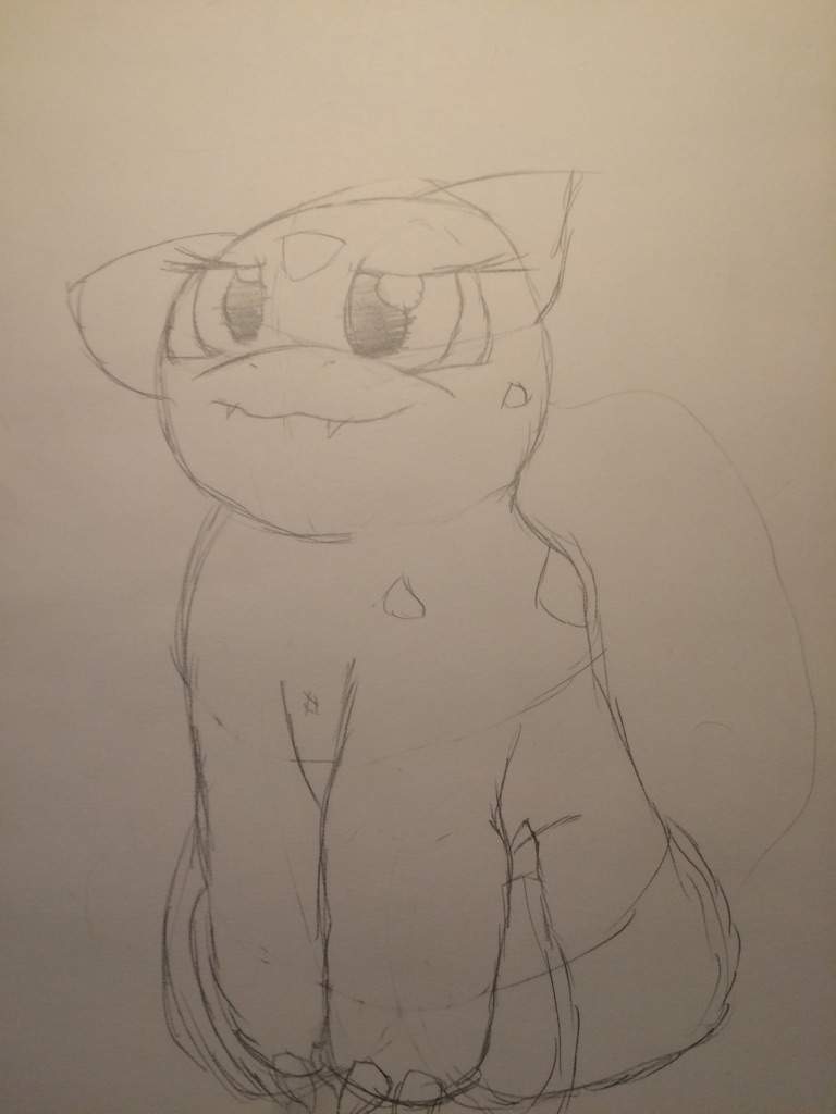 768x1024 Traditional Bulbasaur Sketch Amino - Bulbasaur Sketch