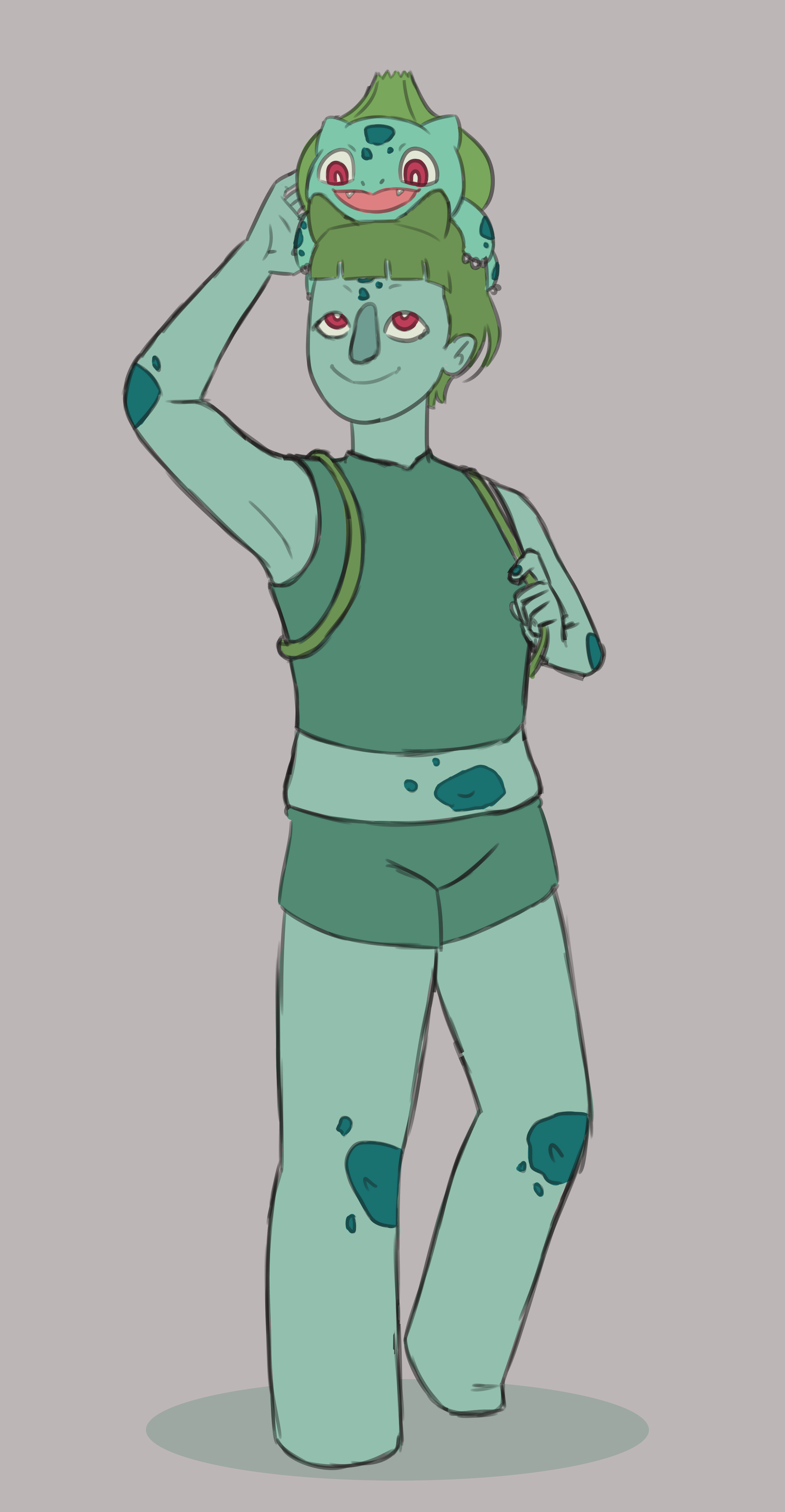 2700x5200 Sketch - Bulbasaur Sketch