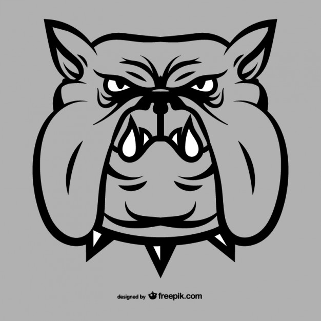 626x626 Bulldog Vectors, Photos And Psd Files Free Download - Bulldog Face Sketch