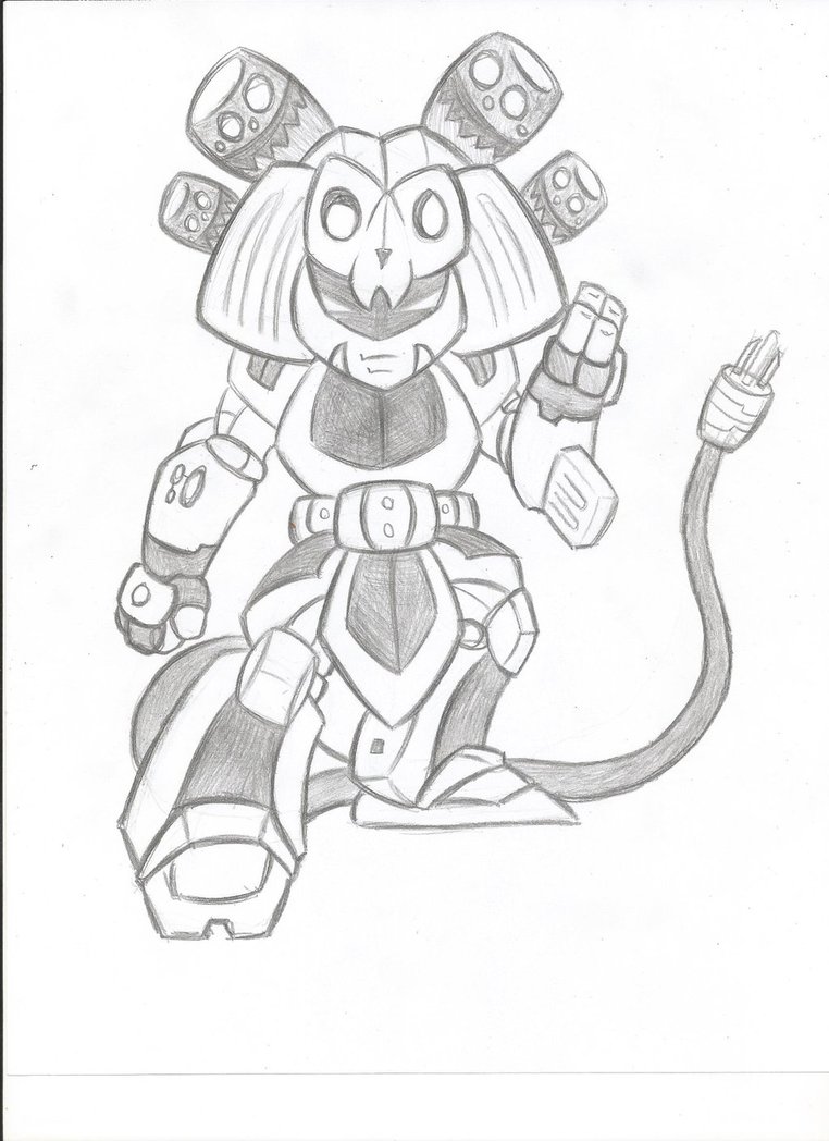 762x1048 Medabot Bullet Puppy, Sketch By H 72 - Bullet Sketch