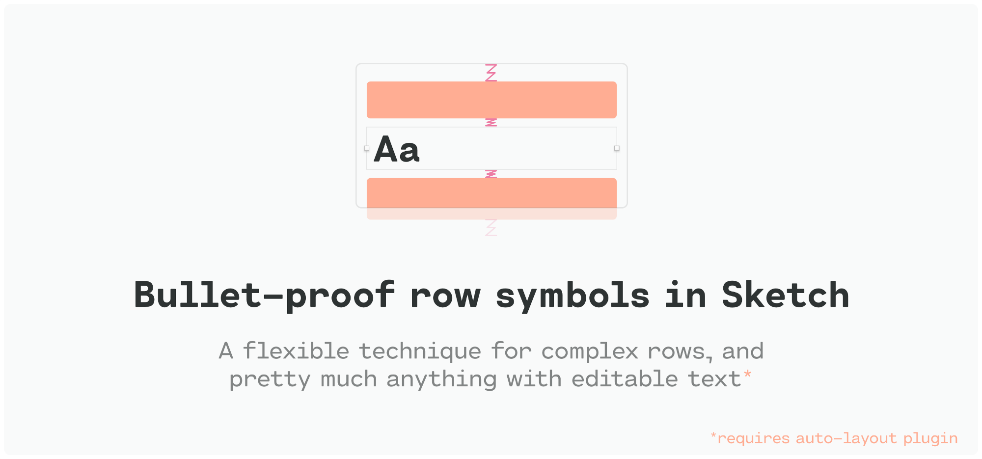 2000x935 Bullet Proof Row Symbols In Sketch Deliveroo Design Medium - Bullet Sketch