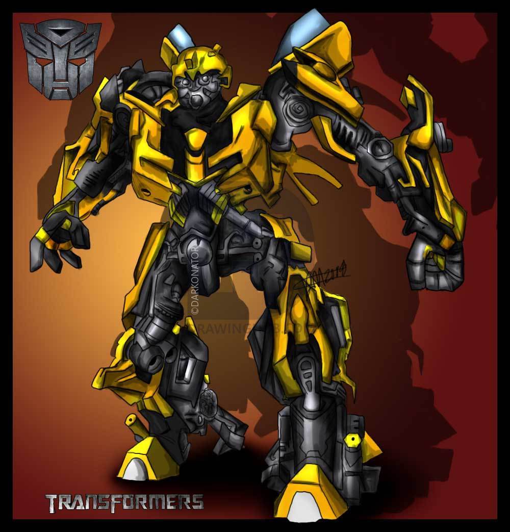 1000x1043 How To Draw Bumblebee, Step By Step, Drawing Guide, By Darkonator - Bumblebee Transformer Sketch