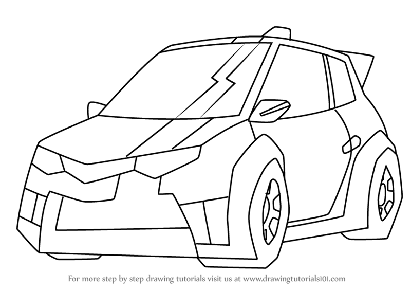800x566 Learn How To Draw Bumblebee Disguised From Transformers - Bumblebee Transform...