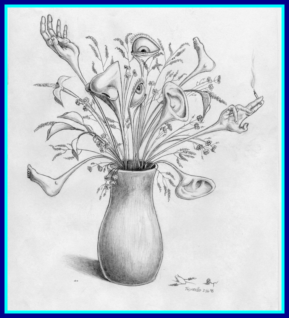 977x1074 Best Sketch Of Flower Bunch Pencil Bouquet Drawing For Concept And - Bunch Of Flowers Sketch