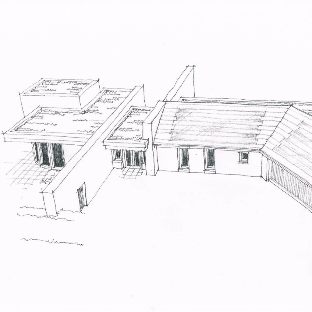 1024x1024 Jma - Bungalow Sketch
