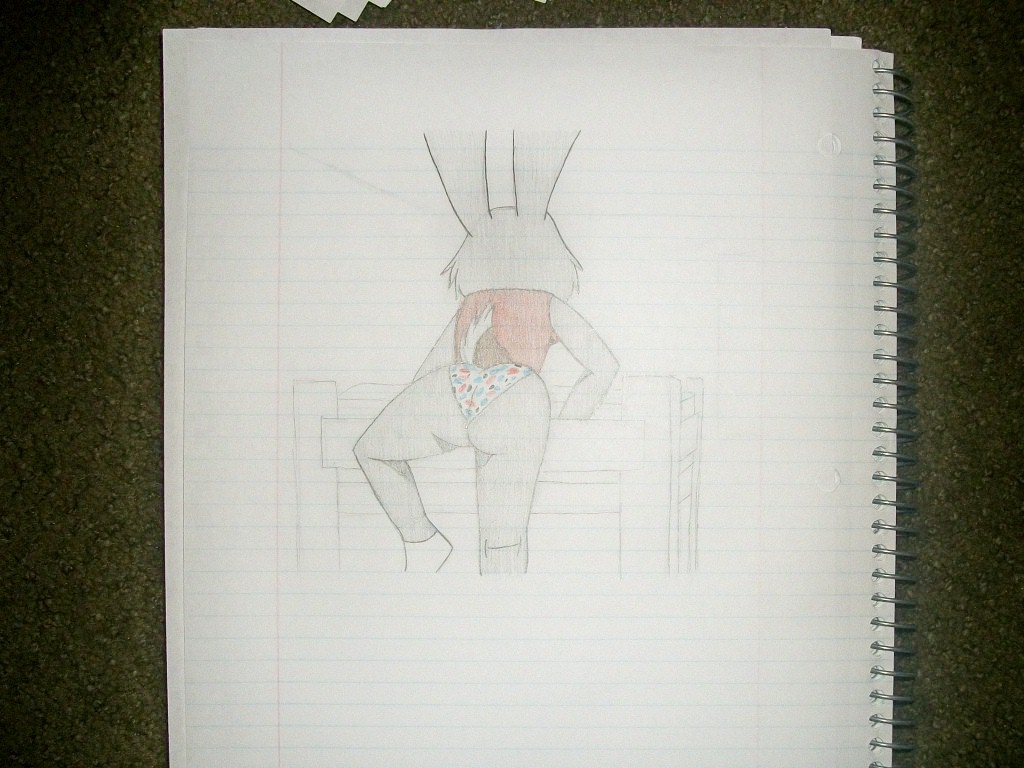 1024x768 Climbing Into A Bunk Bed [Sketch] By Scamp4553 - Bunk Bed Sketch