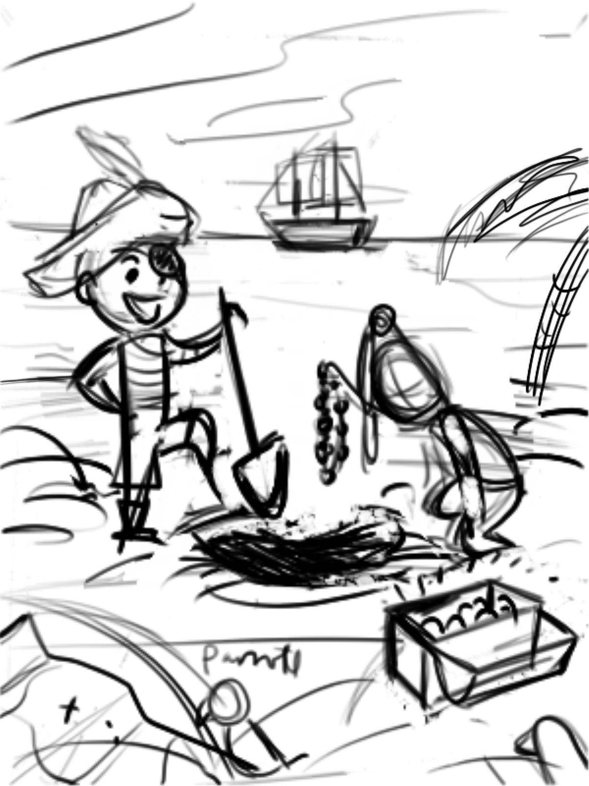 1200x1600 Stomach Flu And A Bunk Bed Larissa Marantz - Bunk Bed Sketch