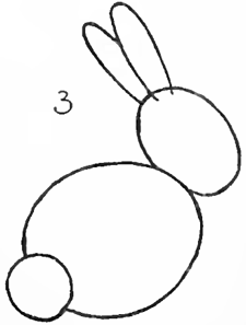 225x297 How To Draw Bunnies With Easy Bunny Rabbits Drawing Lesson - Bunny Face Sketch