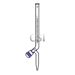 250x250 Burette Glass, Biology Lab New Delhi Chandra Scientific - Burette Sketch